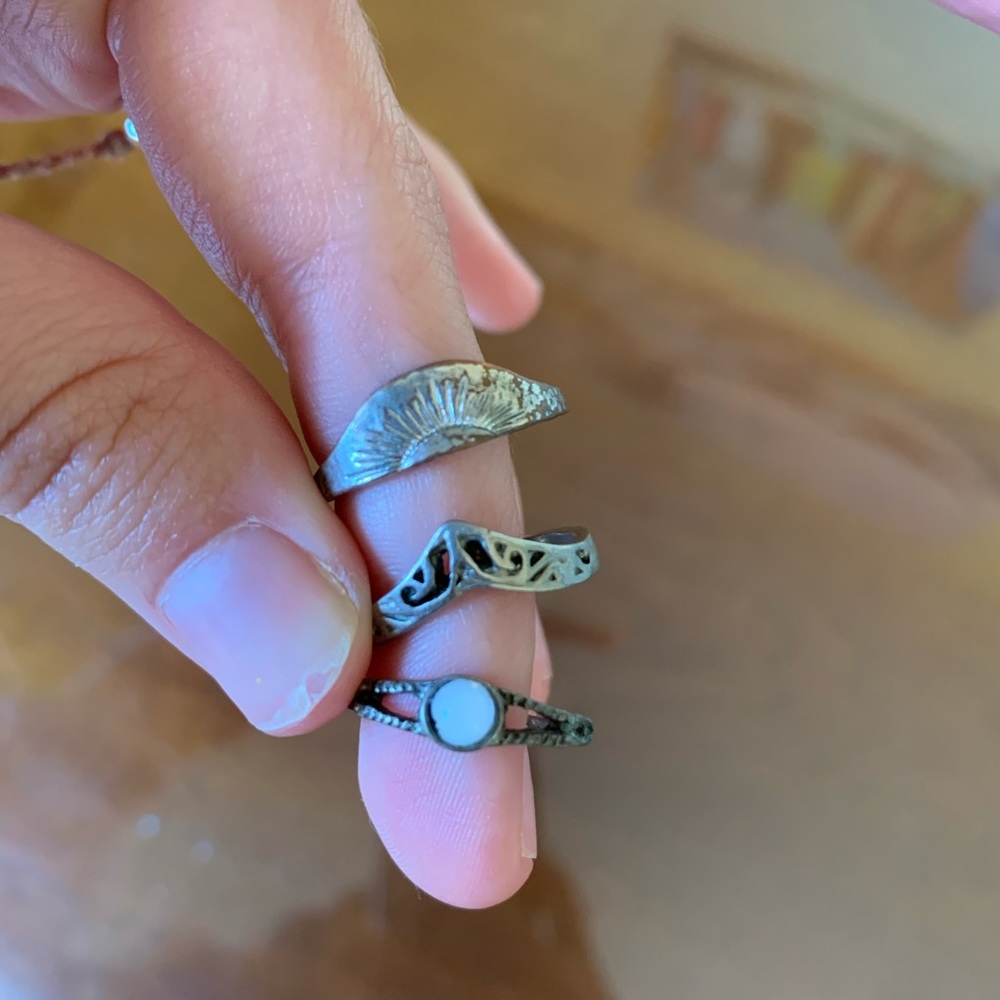 sterling silver rings